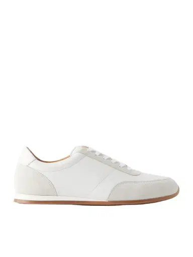MR P. Suede-Trimmed Leather Sneakers - Men | Thumbnail 1 MR P. Suede-Trimmed Leather Sneakers - Men | Thumbnail 1
