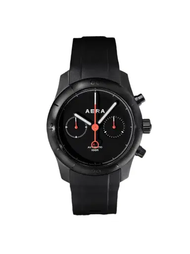 Aera C-1 Chrono Automatic Chronograph Stainless Steel and Scuba Watch, Ref. C-1 Shadow - Men | Thumbnail 1 Aera C-1 Chrono Automatic Chronograph Stainless Steel and Scuba Watch, Ref. C-1 Shadow - Men | Thumbnail 1