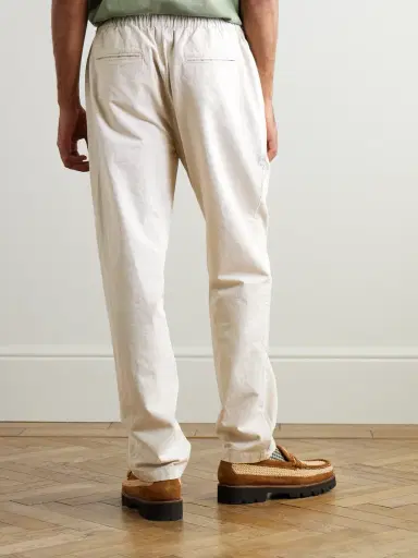 Folk Cotton and Linen-Blend Suit Trousers - Men | Thumbnail 4 Folk Cotton and Linen-Blend Suit Trousers - Men | Thumbnail 4