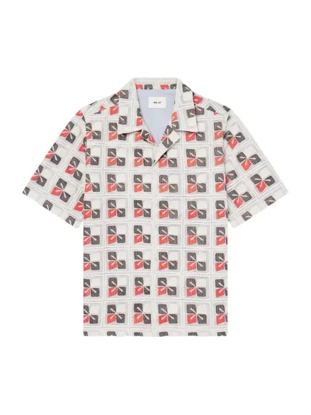 Julio Camp-Collar Embroidered Voile Shirt - Men Julio Camp-Collar Embroidered Voile Shirt - Men
