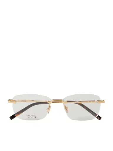 DIOR Eyewear DiorBlackSuitO S27U D-Frame Gold-Tone and Acetate Glasses - Men | Thumbnail 1 DIOR Eyewear DiorBlackSuitO S27U D-Frame Gold-Tone and Acetate Glasses - Men | Thumbnail 1