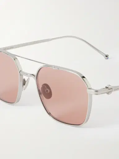 Cartier Eyewear Pasha Aviator-Style Silver-Tone Sunglasses - Men | Thumbnail 3 Cartier Eyewear Pasha Aviator-Style Silver-Tone Sunglasses - Men | Thumbnail 3