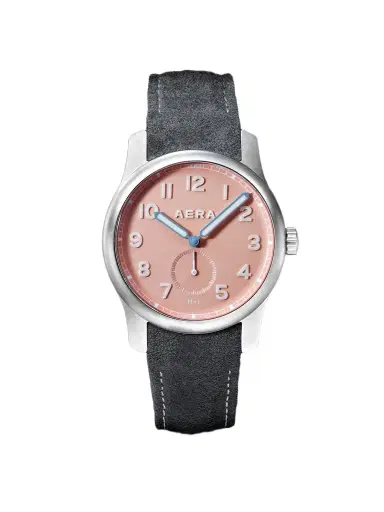 Aera M-1 Dune Automatic 39mm Stainless Steel and Suede Watch - Men | Thumbnail 1 Aera M-1 Dune Automatic 39mm Stainless Steel and Suede Watch - Men | Thumbnail 1