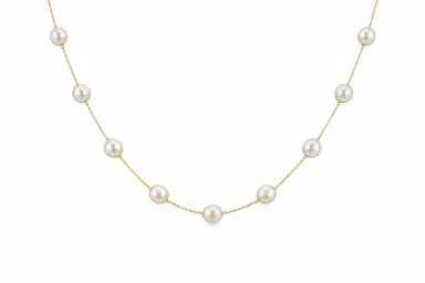 Wish Fine Jewelry Pearls 14K Gold Necklace | Thumbnail 1 Wish Fine Jewelry Pearls 14K Gold Necklace | Thumbnail 1
