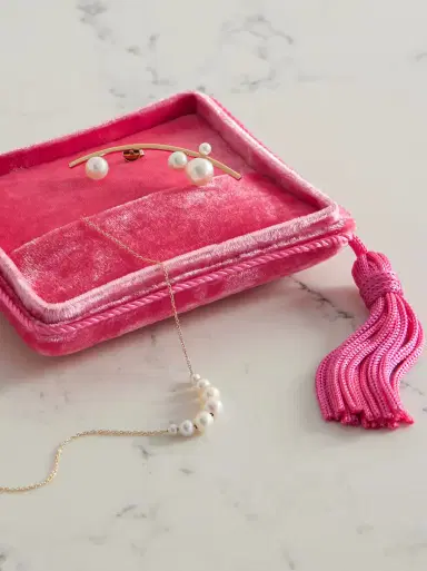 Sophie Bille Brahe Tasseled Velvet Jewelry Box | Thumbnail 2 Sophie Bille Brahe Tasseled Velvet Jewelry Box | Thumbnail 2