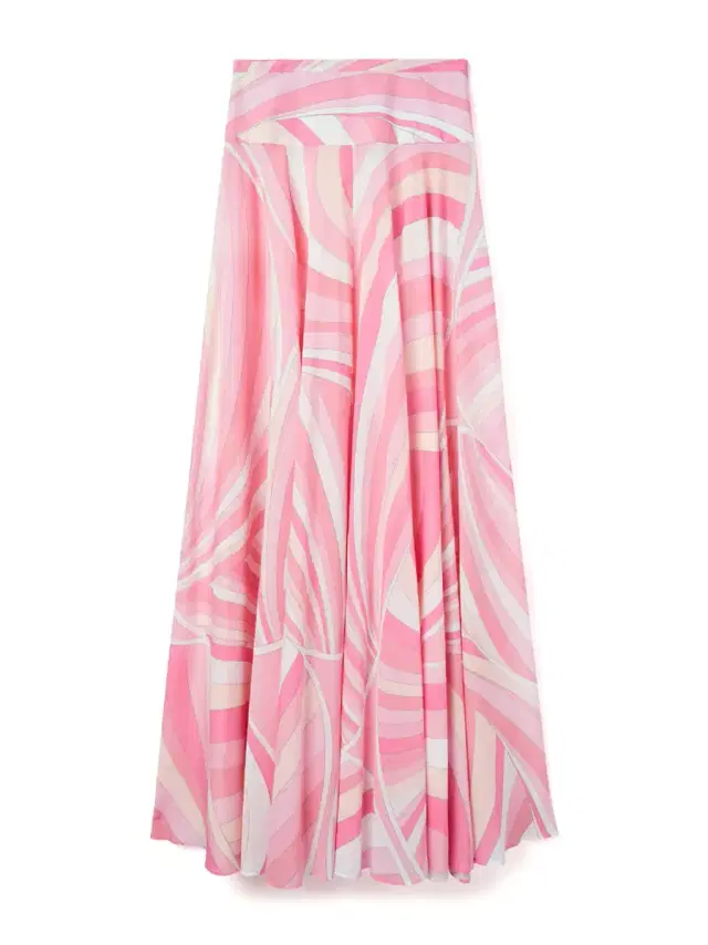 Iride-Print Cotton Muslin Maxi Skirt Iride-Print Cotton Muslin Maxi Skirt