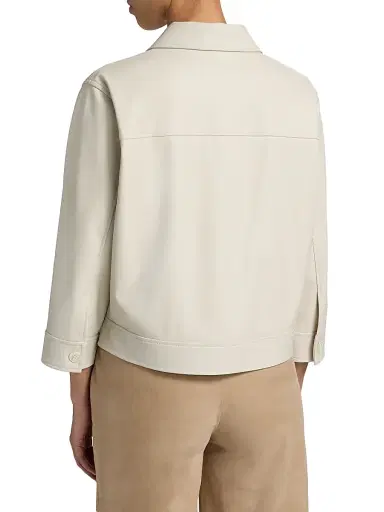 LAMARQUE Women's Elara Faux Leather Shirt Jacket | Thumbnail 5 LAMARQUE Women's Elara Faux Leather Shirt Jacket | Thumbnail 5