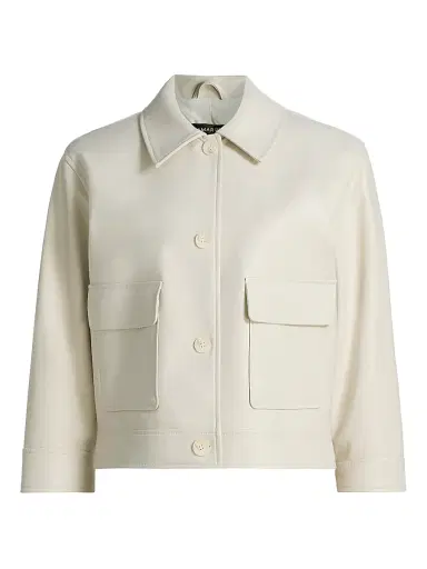 LAMARQUE Women's Elara Faux Leather Shirt Jacket | Thumbnail 1 LAMARQUE Women's Elara Faux Leather Shirt Jacket | Thumbnail 1