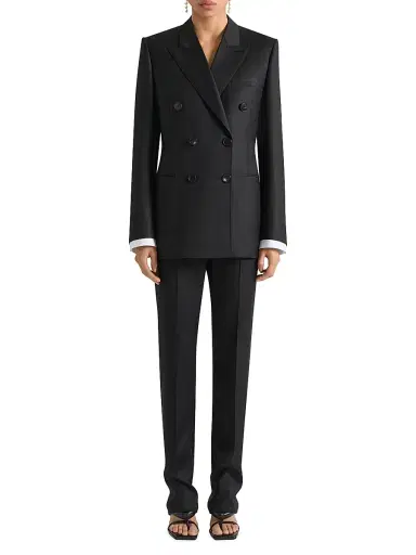 Givenchy Women's Striped Skinny Pants in Wool | Thumbnail 4 Givenchy Women's Striped Skinny Pants in Wool | Thumbnail 4