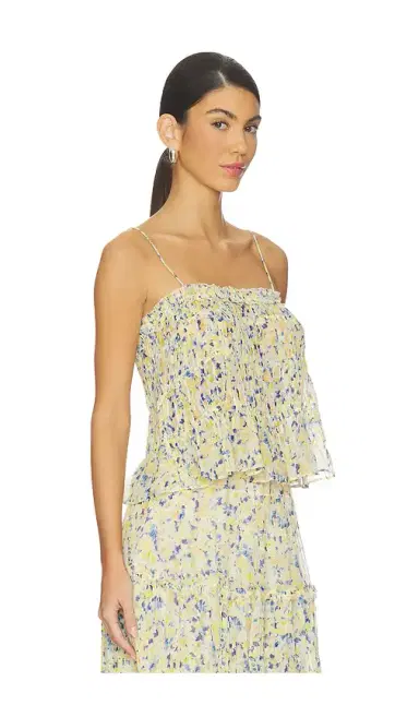 Ulla Johnson Florian Silk Tank Top | Thumbnail 2 Ulla Johnson Florian Silk Tank Top | Thumbnail 2