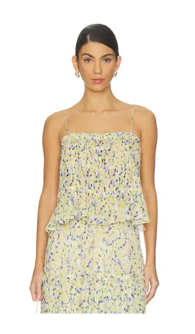 Ulla Johnson Florian Silk Tank Top | Thumbnail 1 Ulla Johnson Florian Silk Tank Top | Thumbnail 1