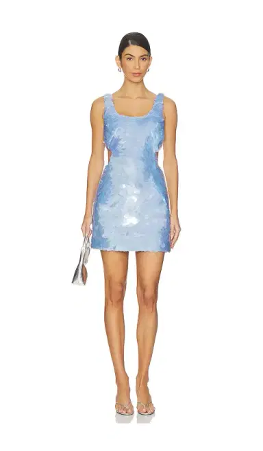 Simkhai Emilie Sequin Mini Dress | Thumbnail 1 Simkhai Emilie Sequin Mini Dress | Thumbnail 1