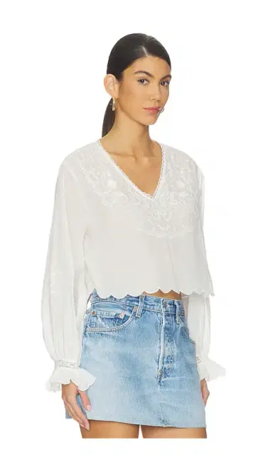 For Love & Lemons Agnes Blouse | Thumbnail 2 For Love & Lemons Agnes Blouse | Thumbnail 2