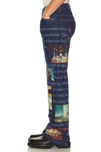 Pleasures Connection Straight Leg Jeans | Thumbnail 5 Pleasures Connection Straight Leg Jeans | Thumbnail 5