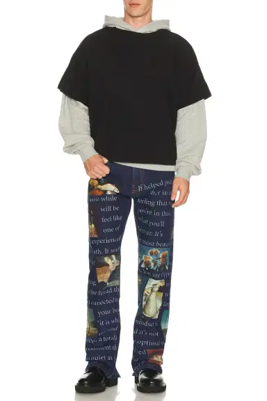 Pleasures Connection Straight Leg Jeans | Thumbnail 7 Pleasures Connection Straight Leg Jeans | Thumbnail 7