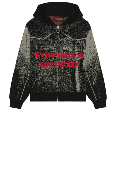 Pleasures Acid Cowboy Knitted Hoodie | Thumbnail 6 Pleasures Acid Cowboy Knitted Hoodie | Thumbnail 6
