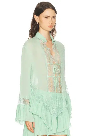 Blumarine Long Sleeve Top | Thumbnail 2 Blumarine Long Sleeve Top | Thumbnail 2