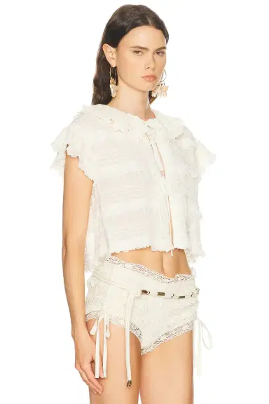 Aknvas Audra Ruffled Blouse | Thumbnail 2 Aknvas Audra Ruffled Blouse | Thumbnail 2