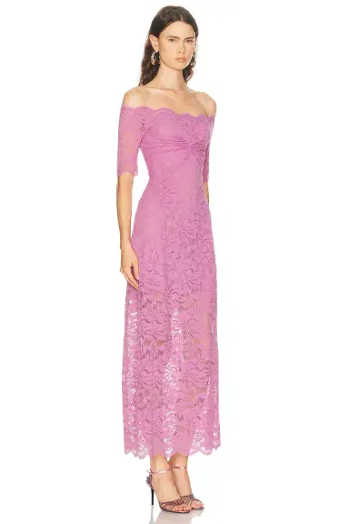 RABANNE Off The Shoulder Lace Maxi Dress | Thumbnail 2 RABANNE Off The Shoulder Lace Maxi Dress | Thumbnail 2