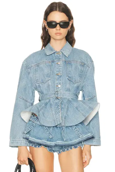 AKNVAS Alex Peplum Jacket | Thumbnail 1 AKNVAS Alex Peplum Jacket | Thumbnail 1
