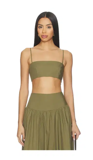susana monaco x REVOLVE Poplin Crop String Top | Thumbnail 1 susana monaco x REVOLVE Poplin Crop String Top | Thumbnail 1