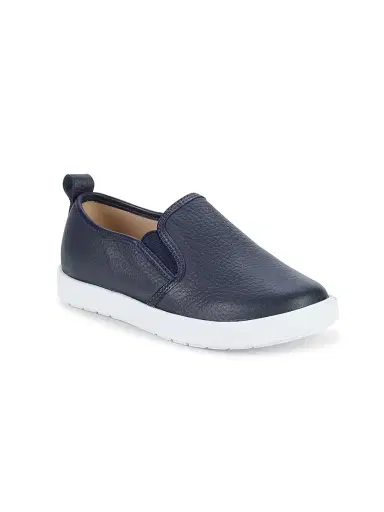 Elephantito Baby's, Little Boy's & Boy's Classic Slip-On Leather Sneakers - Textured Blue 13 (Child) | Thumbnail 1 Elephantito Baby's, Little Boy's & Boy's Classic Slip-On Leather Sneakers - Textured Blue 13 (Child) | Thumbnail 1