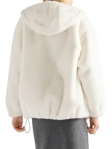 Prada Women's Reversible Aspen Jacket - White | Thumbnail 3 Prada Women's Reversible Aspen Jacket - White | Thumbnail 3