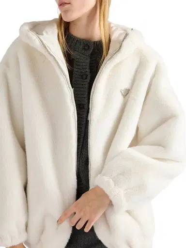 Prada Women's Reversible Aspen Jacket - White | Thumbnail 4 Prada Women's Reversible Aspen Jacket - White | Thumbnail 4