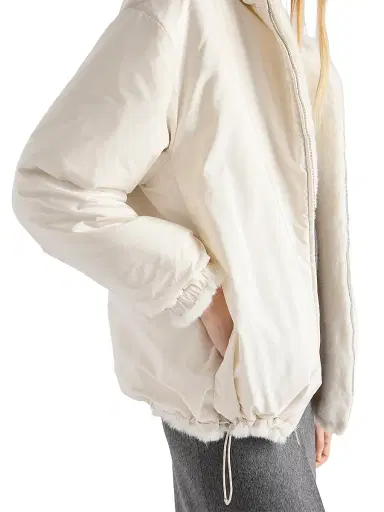 Prada Women's Reversible Aspen Jacket - White | Thumbnail 5 Prada Women's Reversible Aspen Jacket - White | Thumbnail 5