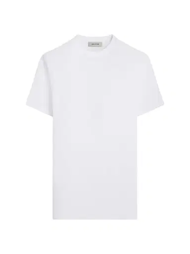 Bugatchi Men's Hank Crewneck Pima Cotton T-Shirt - White - Size XXL | Thumbnail 1 Bugatchi Men's Hank Crewneck Pima Cotton T-Shirt - White - Size XXL | Thumbnail 1