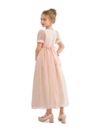 Tulleen Little Girl's and Girl's Zavelle Dress - Pink | Thumbnail 5 Tulleen Little Girl's and Girl's Zavelle Dress - Pink | Thumbnail 5