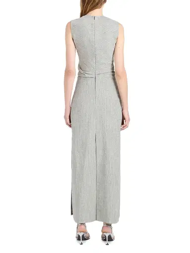 Proenza Schouler Women's Selene Melange Slit Maxi Dress | Thumbnail 4 Proenza Schouler Women's Selene Melange Slit Maxi Dress | Thumbnail 4