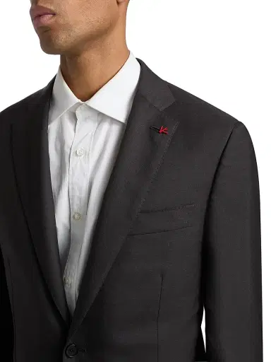 Isaia Men's Sanita Wool Suit - Grigio Scuro - Size 38 | Thumbnail 6 Isaia Men's Sanita Wool Suit - Grigio Scuro - Size 38 | Thumbnail 6