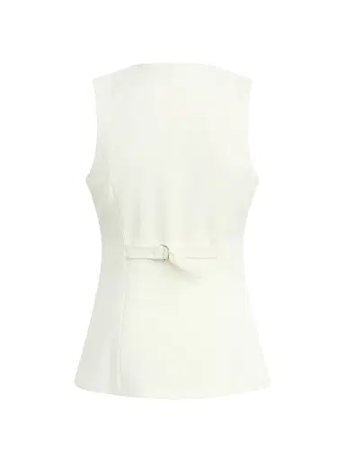 Favorite Daughter Women's The Rachel Asymmetric Vest - Pearl - Size XS | Thumbnail 2 Favorite Daughter Women's The Rachel Asymmetric Vest - Pearl - Size XS | Thumbnail 2
