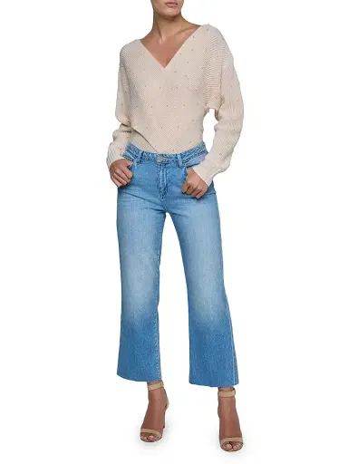L'Agence Women's Wanda High-Rise Crop Wide-Leg Jeans - Anaheim - Size 32 | Thumbnail 2 L'Agence Women's Wanda High-Rise Crop Wide-Leg Jeans - Anaheim - Size 32 | Thumbnail 2