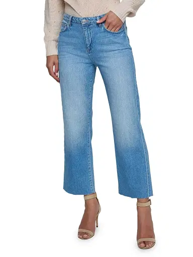 L'Agence Women's Wanda High-Rise Crop Wide-Leg Jeans - Anaheim - Size 32 | Thumbnail 3 L'Agence Women's Wanda High-Rise Crop Wide-Leg Jeans - Anaheim - Size 32 | Thumbnail 3