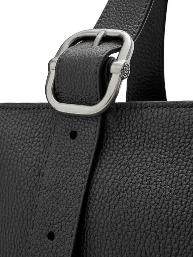 Loewe Men's Loop Leather Zipped Tote Bag - Black | Thumbnail 7 Loewe Men's Loop Leather Zipped Tote Bag - Black | Thumbnail 7