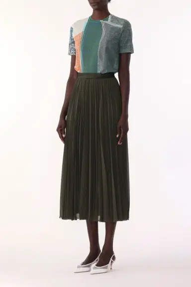 Jason Wu Collection CHIFFON PLEATED SKIRT | Thumbnail 2 Jason Wu Collection CHIFFON PLEATED SKIRT | Thumbnail 2