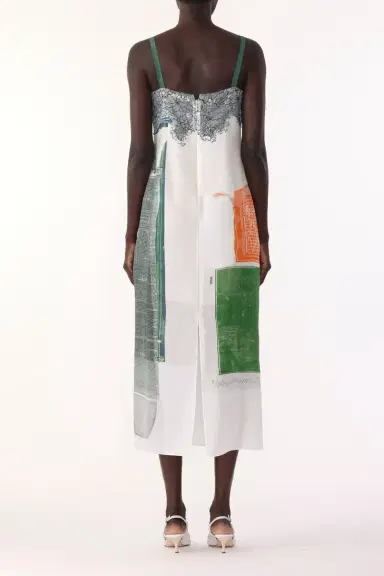 Jason Wu Collection COLLAGE SLIP DRESS WITH PLATTER ARTWORK BY ROBERT RAUSCHENBERG | Thumbnail 3 Jason Wu Collection COLLAGE SLIP DRESS WITH PLATTER ARTWORK BY ROBERT RAUSCHENBERG | Thumbnail 3