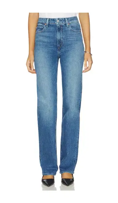 PAIGE Stevie Straight Leg Jeans | Thumbnail 1 PAIGE Stevie Straight Leg Jeans | Thumbnail 1