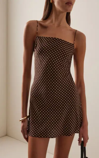 Matteau Square Silk Slip Mini Dress | Thumbnail 3 Matteau Square Silk Slip Mini Dress | Thumbnail 3