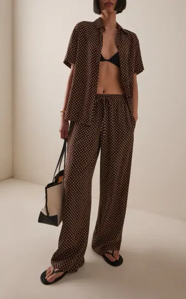 Matteau Polka-Dot Silk Shirt | Thumbnail 3 Matteau Polka-Dot Silk Shirt | Thumbnail 3