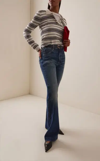 Frame The Outlaw Rigid High-Rise Bootcut Jeans | Thumbnail 2 Frame The Outlaw Rigid High-Rise Bootcut Jeans | Thumbnail 2