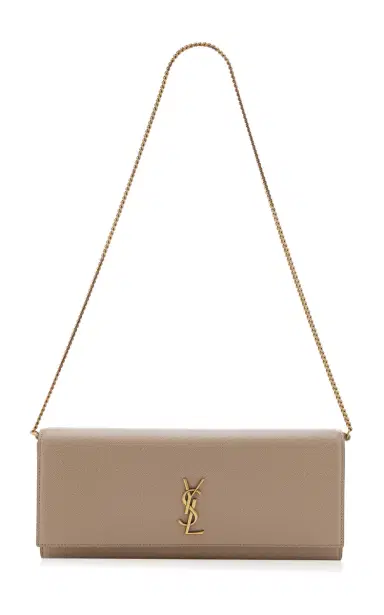 Saint Laurent Kate Grain de Poudre Leather Clutch | Thumbnail 3 Saint Laurent Kate Grain de Poudre Leather Clutch | Thumbnail 3