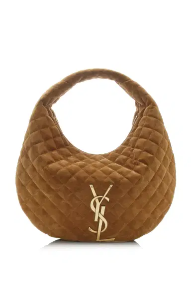 Saint Laurent Icare Quilted Suede Hobo Bag | Thumbnail 6 Saint Laurent Icare Quilted Suede Hobo Bag | Thumbnail 6