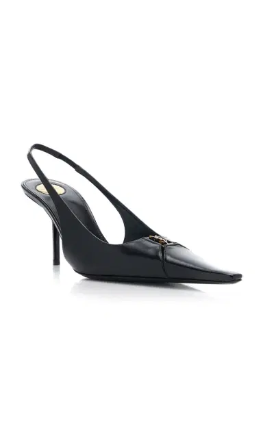 Saint Laurent Babylone Leather Pumps | Thumbnail 4 Saint Laurent Babylone Leather Pumps | Thumbnail 4