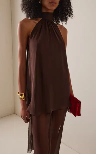 SEV Voile Halter Top | Thumbnail 2 SEV Voile Halter Top | Thumbnail 2
