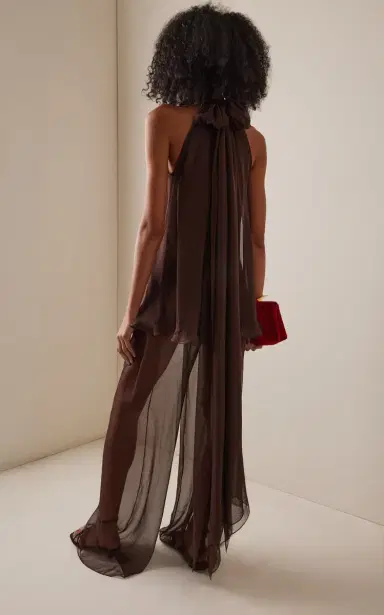 SEV Voile Halter Top | Thumbnail 4 SEV Voile Halter Top | Thumbnail 4