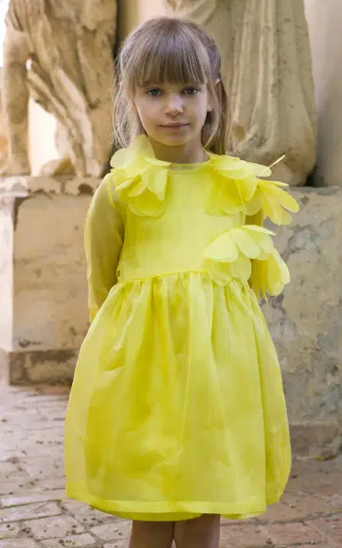 Jesurum Kids' Silk Dress | Thumbnail 2 Jesurum Kids' Silk Dress | Thumbnail 2
