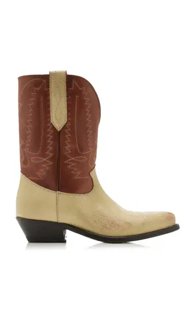 Golden Goose Wish Star Low Leather Boots | Thumbnail 1 Golden Goose Wish Star Low Leather Boots | Thumbnail 1